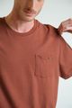 T-shirt-Pocket-Rio-Color-Marrom